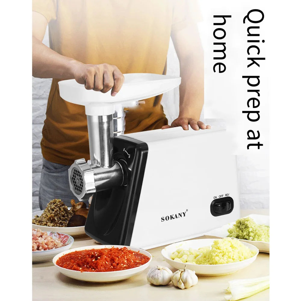 Meat Grinder β Electric Mincer with Sausage Filler