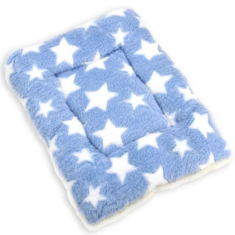 Soft Fleece Pet Bed Mat β Warm Blanket Cushion for Cats & Small Dogs