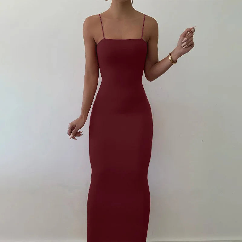 Summer Black Sexy Bodycon Dress β Sleeveless Backless Clubwear