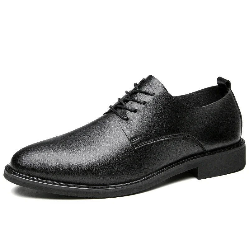 FlexDerby – Men’s Soft Sole Leather Office Shoes