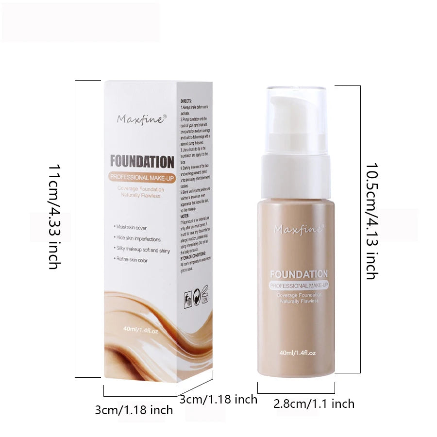 Liquid Foundation & Concealer β Waterproof & Sweat-Resistant