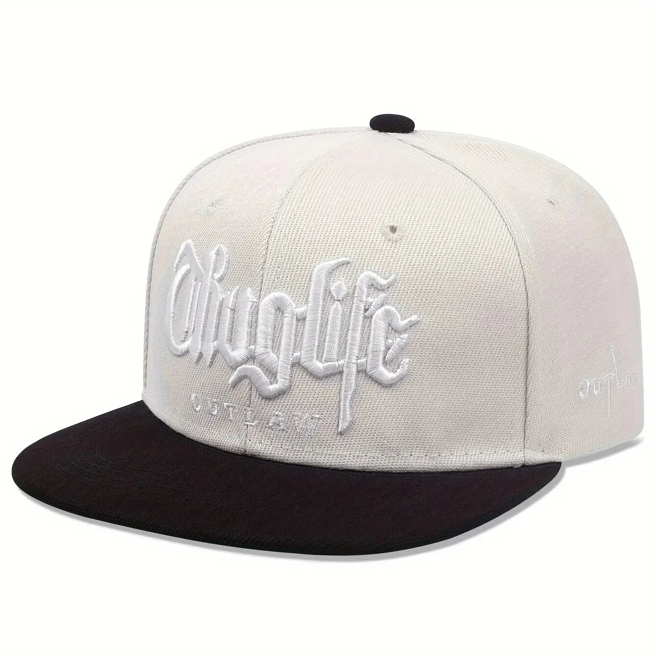 Thug Life Embroidered Snapback Cap β Adjustable Hip-Hop Baseball Hat for Adults