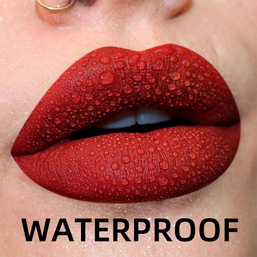 VelvetRush β 19-Color Matte Waterproof Liquid Lipstick Collection