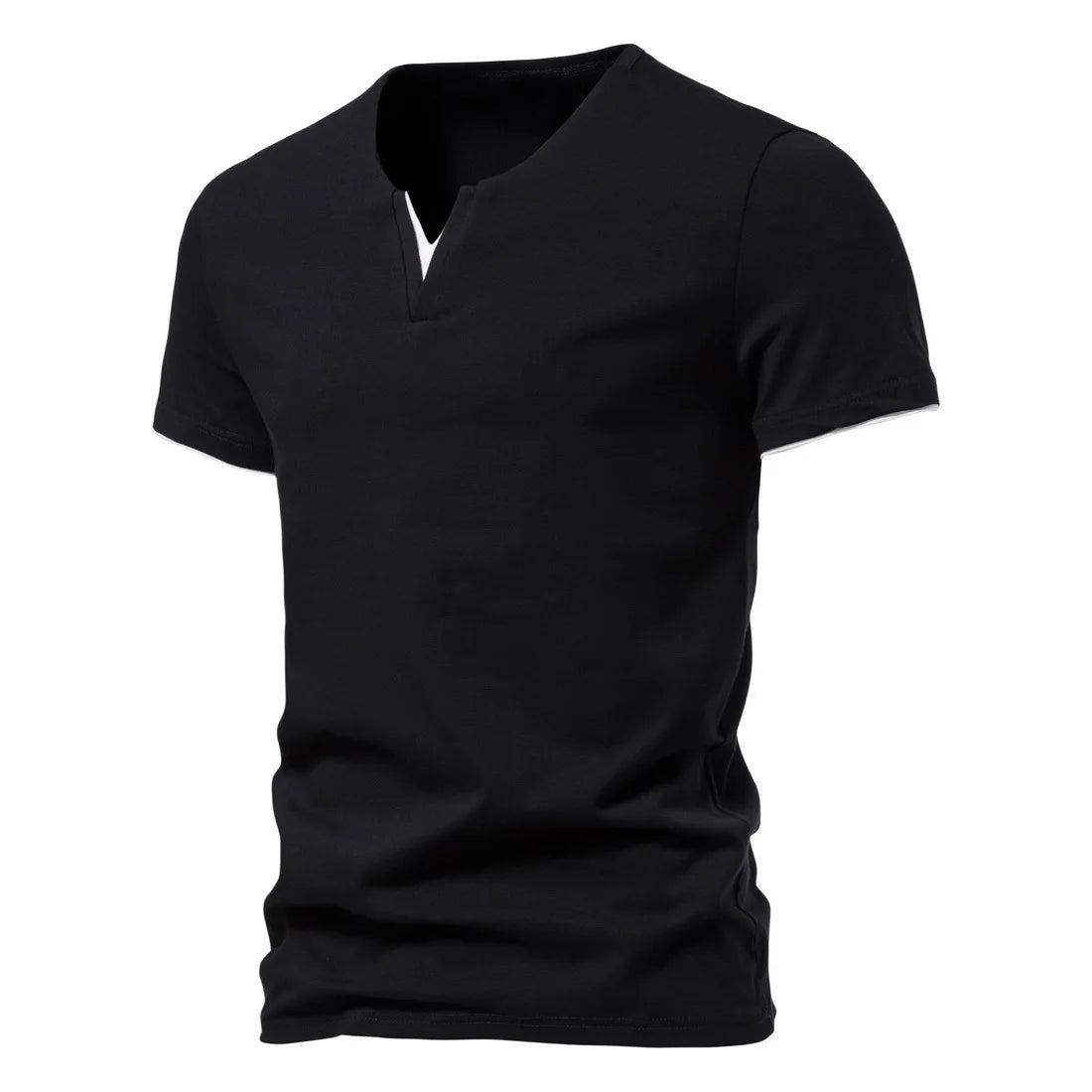 VFit Henley – Slim Cotton Summer Tee