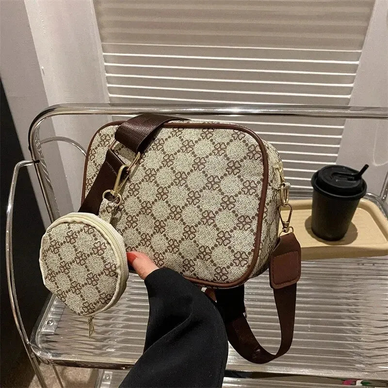 VelviTote – Vintage Soft PU Leather Handbag & Crossbody for Women