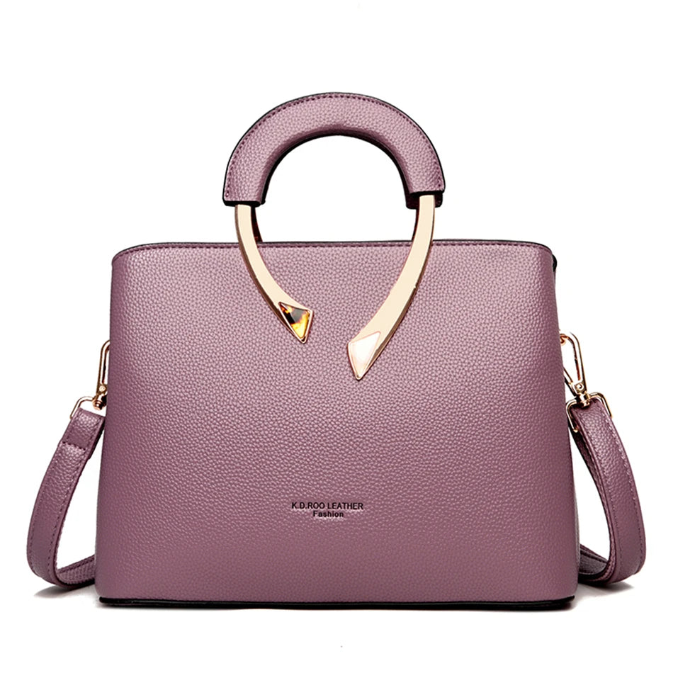 Vanderwah Luxe β 2025 Genuine Leather Designer Tote Bag