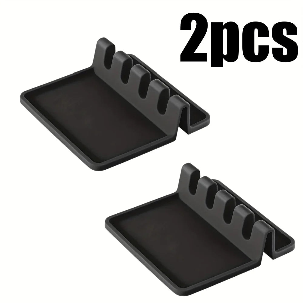 Utensil Rest β Non-Slip Silicone Drying Rack for Kitchen Tools