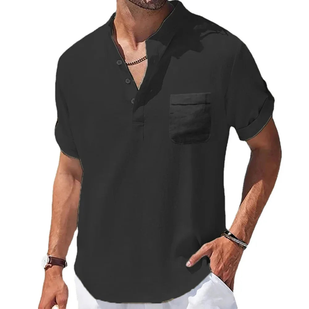 BreezeHenley – Cotton-Linen Summer Tee