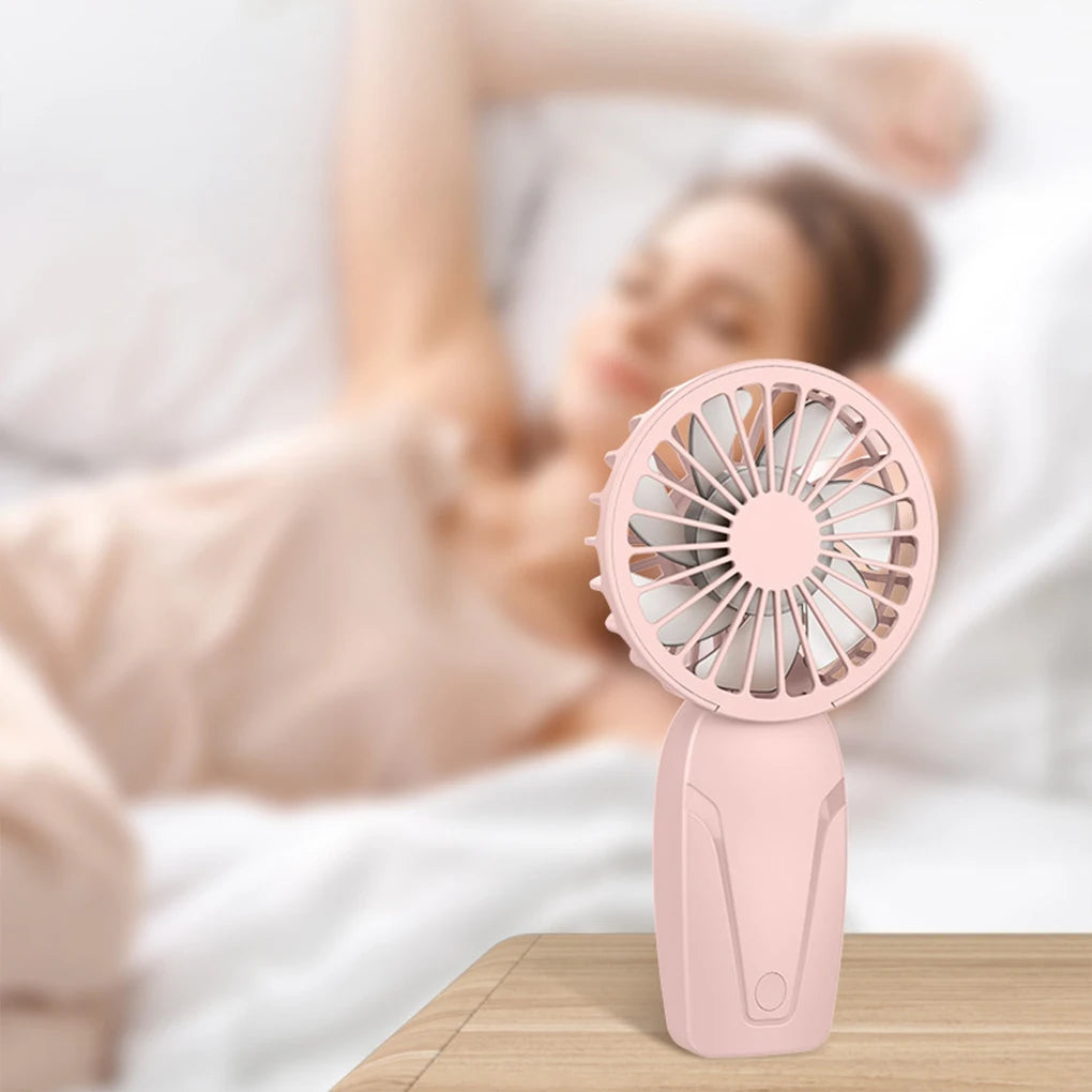 BreezeBuddy β Mini USB Rechargeable Handheld Fan