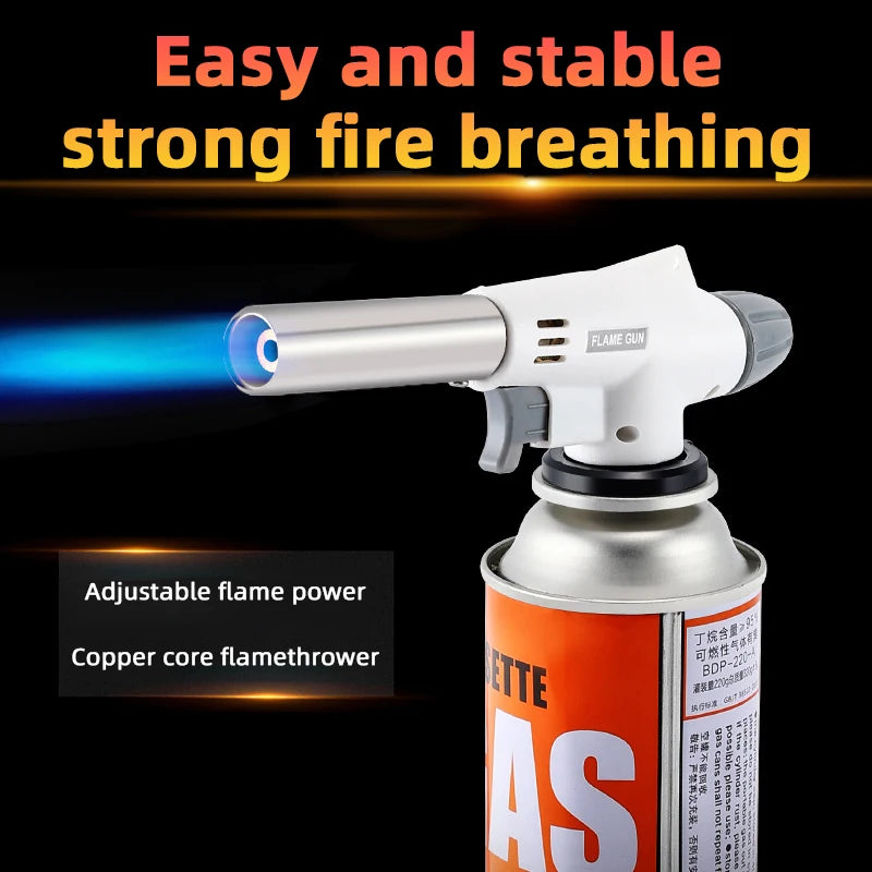 Butane Gas Flame Torch β Auto-Ignition Cooking & Welding Blow Torch