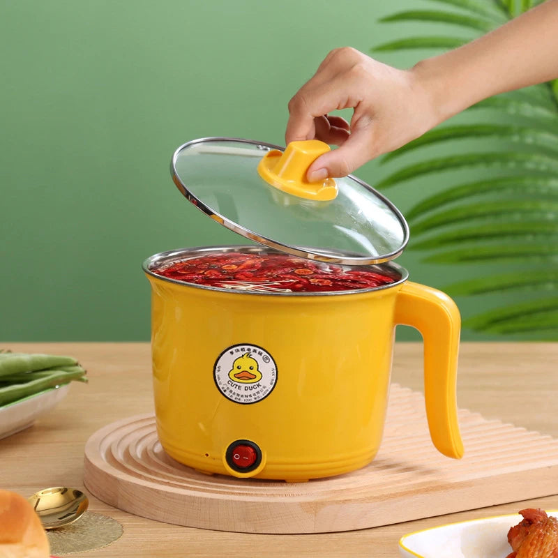 1.8L Multifunction Electric Skillet β Non-Stick Stew & Hot Pot for 1β2 People