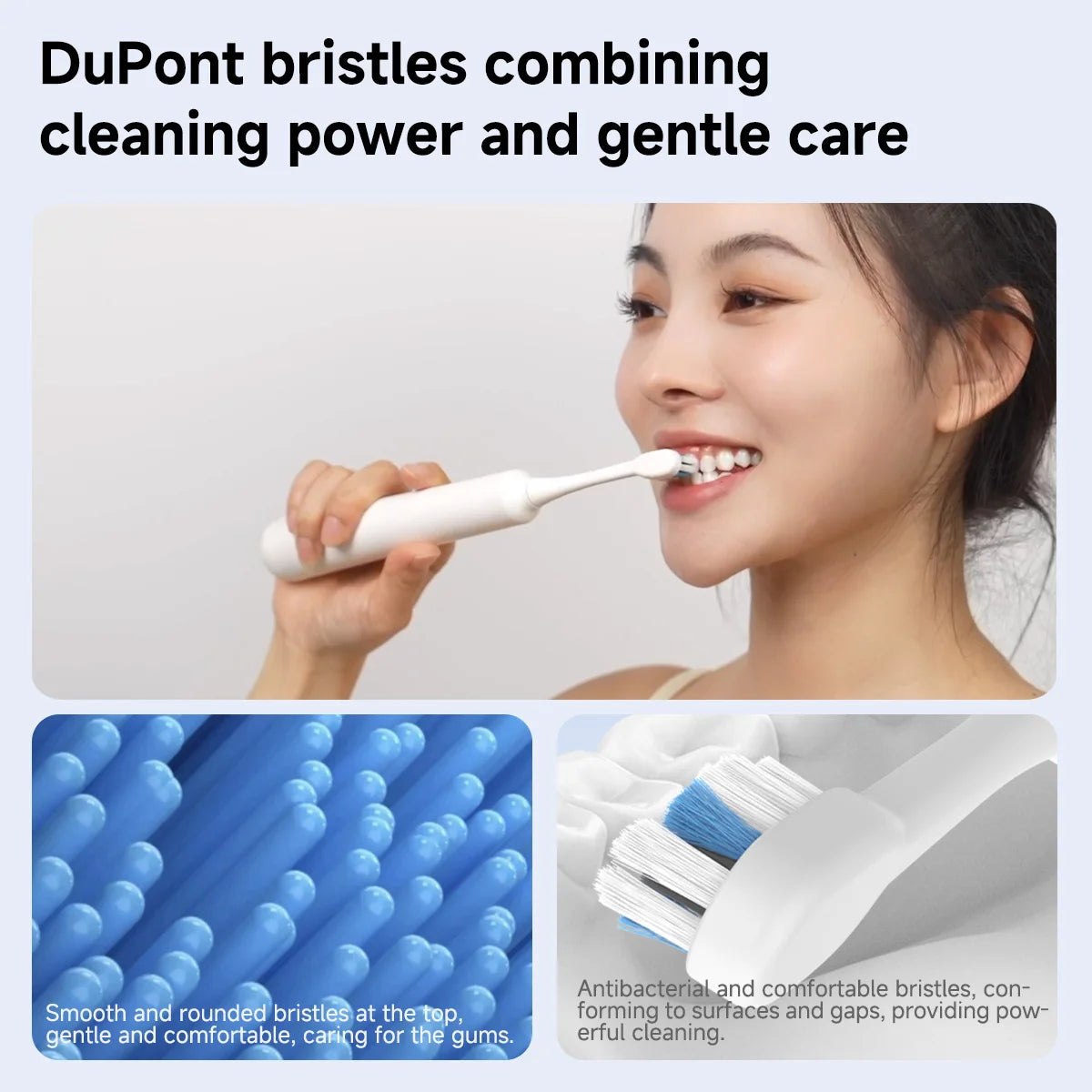 DOCOLAB Sonic Electric Toothbrush β 3-Mode USB Rechargeable & IPX7 Waterproof