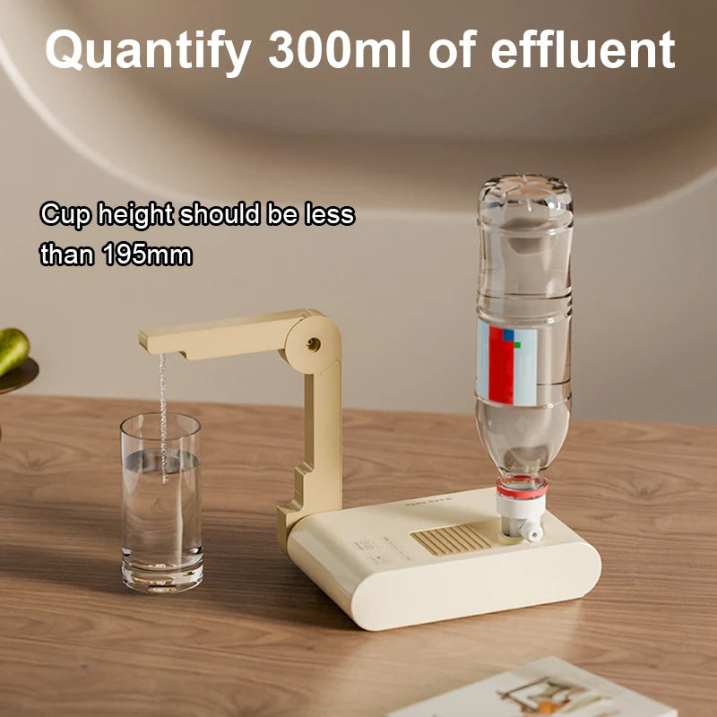 Portable Instant Hot Water Dispenser β Folding Travel Electric Kettle & Bottle Pump (EU Plug)