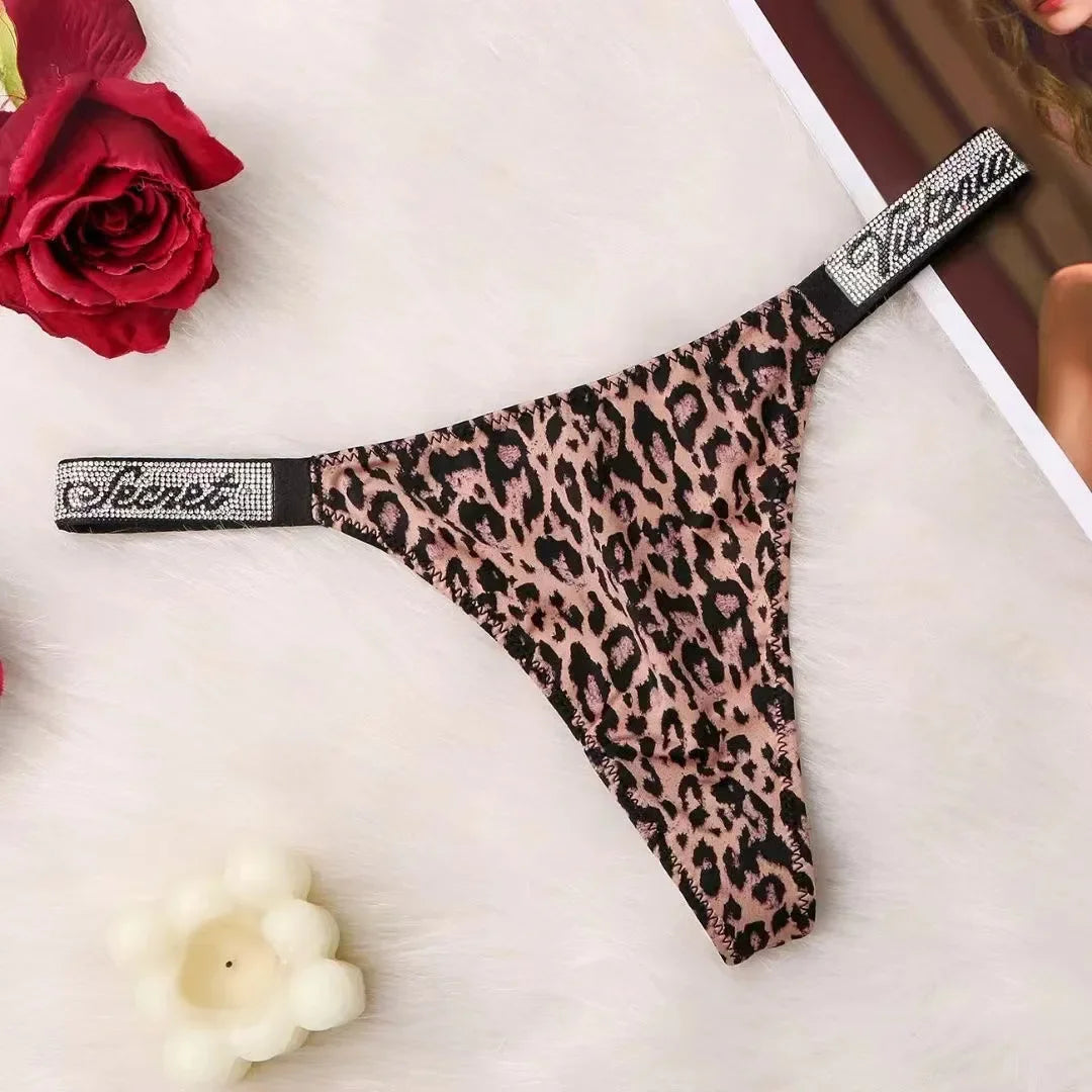 Lace Eyelash Cutout Thong – Ultra-Thin Sexy Panties with Metal Label