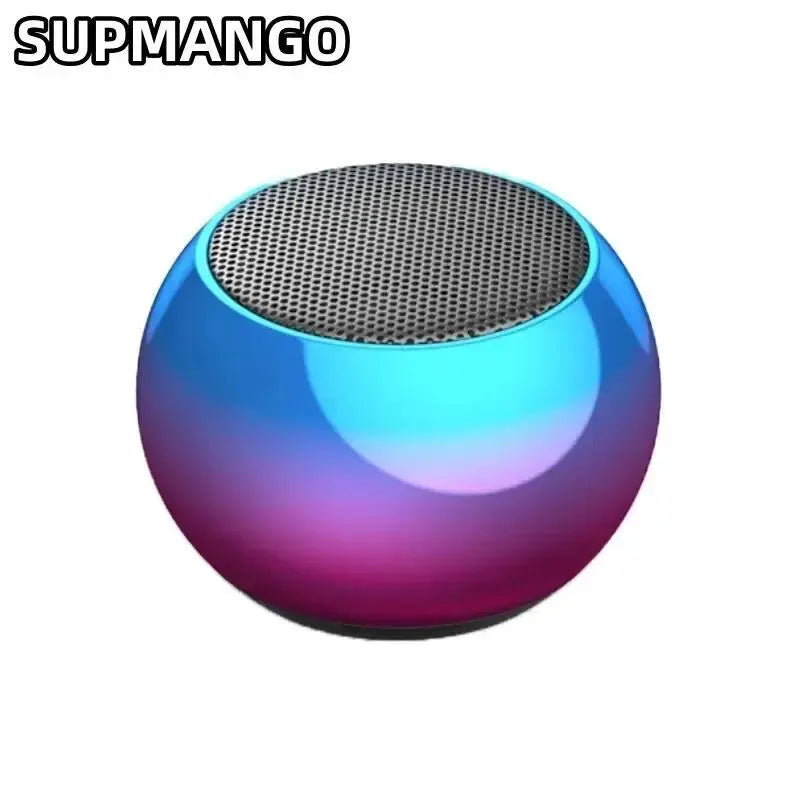 Mini Steel Bluetooth Speaker β Heavy Bass Portable Wireless Subwoofer