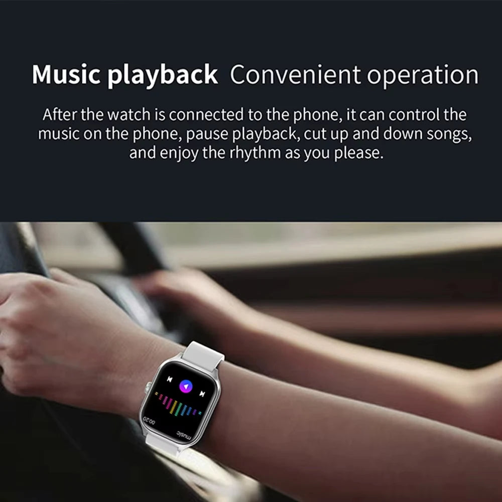 H9 Pro MAX β 2.01β Smartwatch with Bluetooth Call & Fitness Tracking