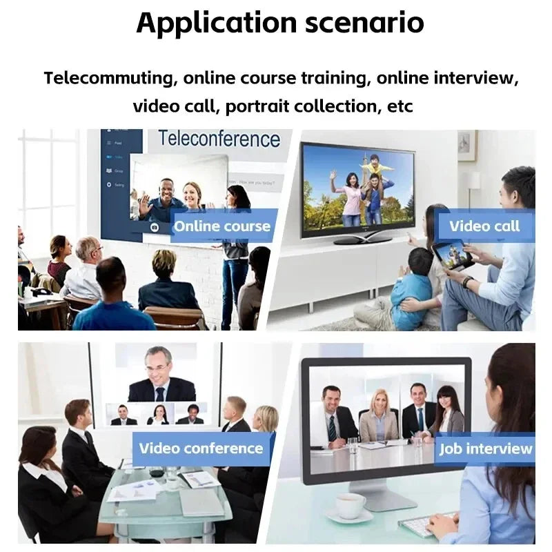 ClearView – 1080P HD Webcam with Microphone & Tripod