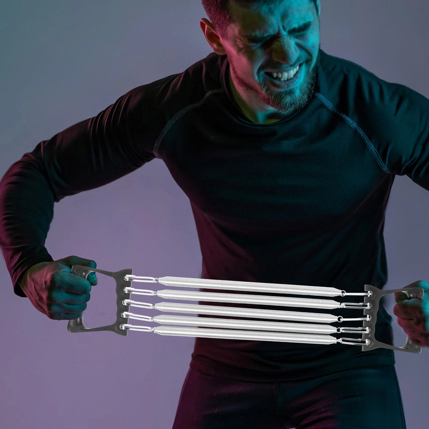 5-in-1 Chest Expander β Adjustable Resistance Strength Trainer