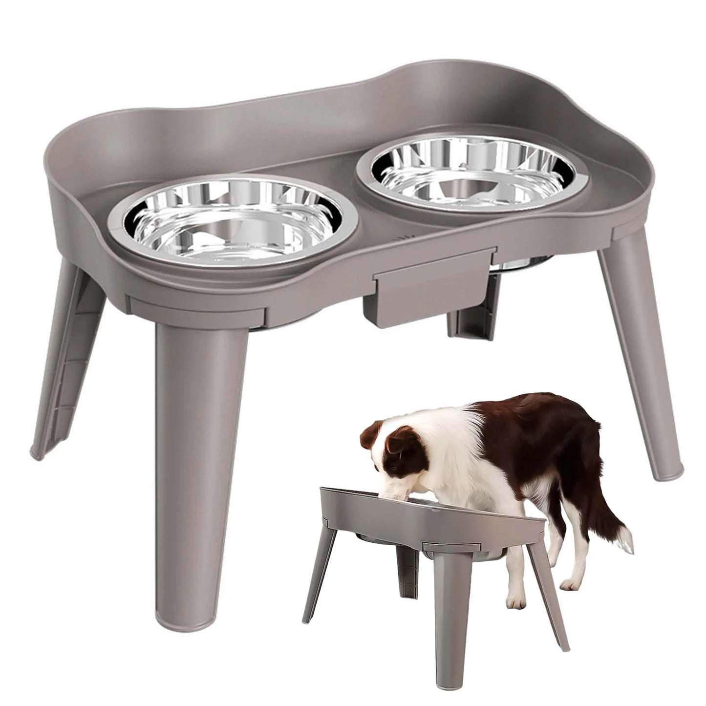 Elevated Dog Feeder with Non-Slip Stand β Raised Bowl for Better Posture & Comfort