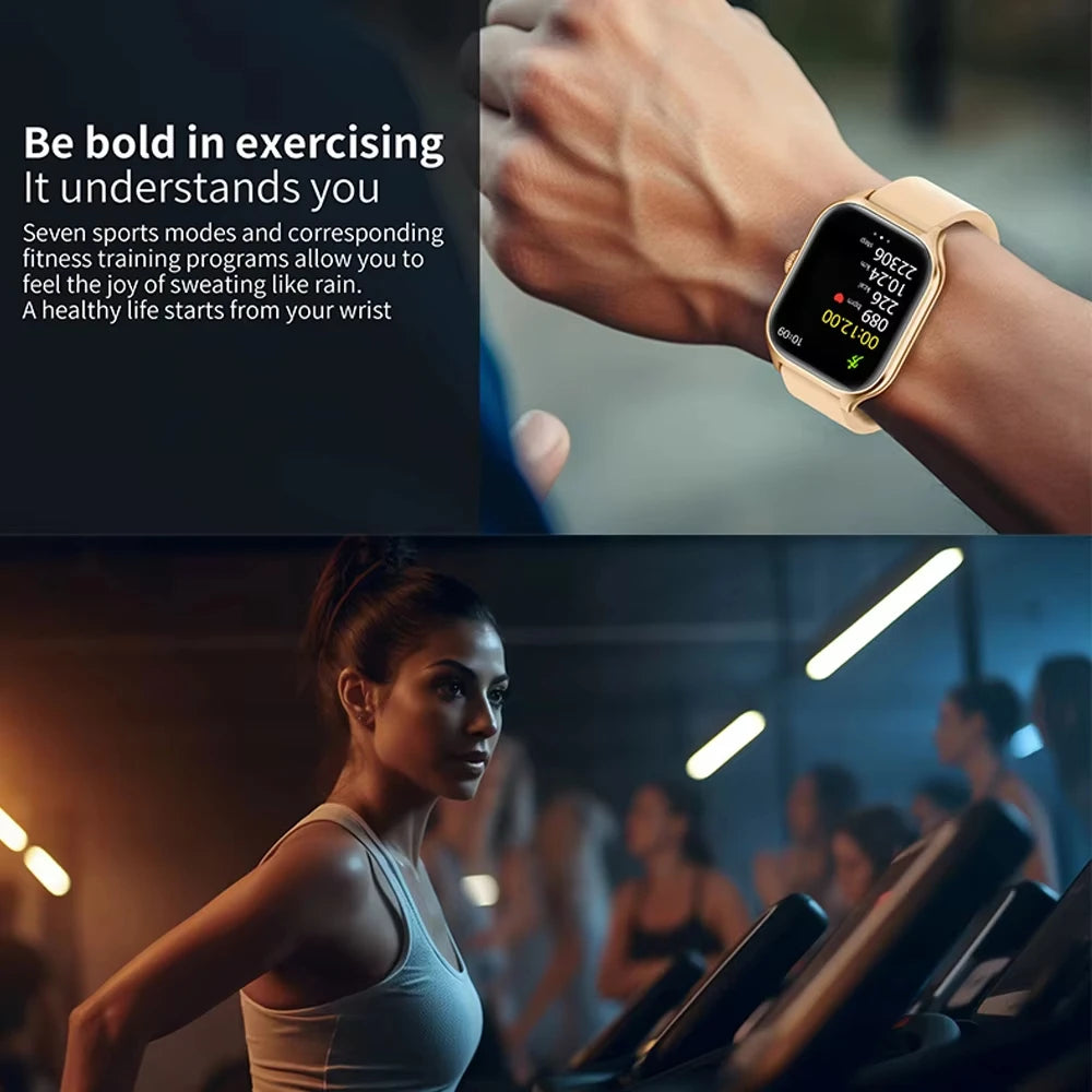 H9 Pro MAX β 2.01β Smartwatch with Bluetooth Call & Fitness Tracking