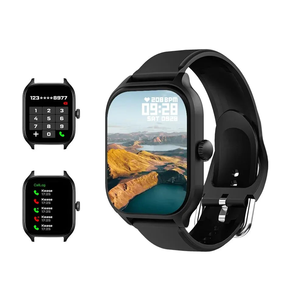 LaxaFit H9/H6 β Bluetooth Smartwatch with Call & Health Tracking Features