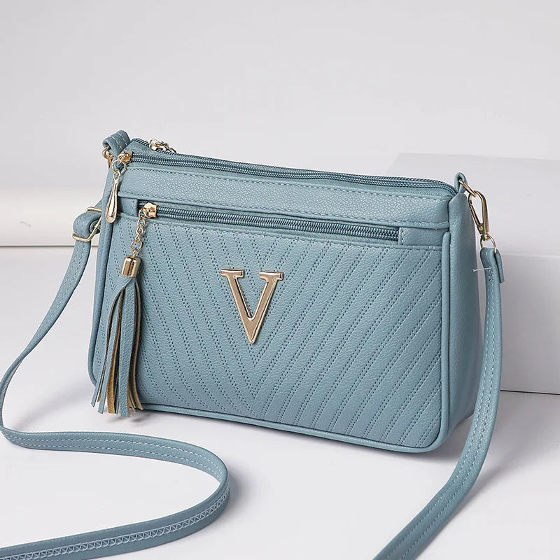 KoreaTrend β 2025 Spring/Summer Middle-Aged Crossbody Bag