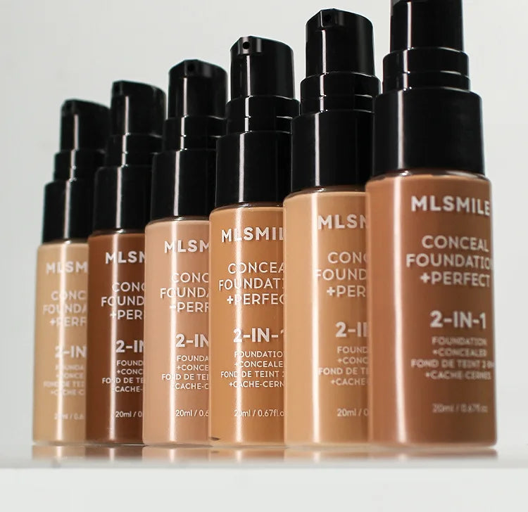 MLSmile FlawlessFix β 6-Color Waterproof Powder Foundation