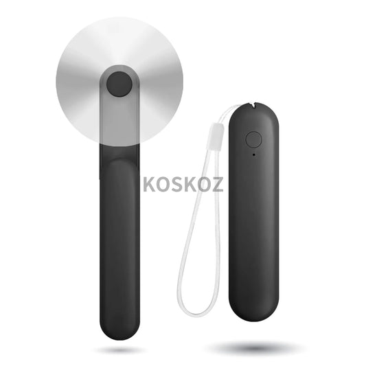 Handheld Mini Fan – USB Rechargeable Pocket Fan & Power Bank for Travel & Summer Use