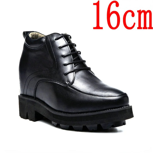 ElevateMax 16cm – Invisible Height Boost Leather Shoes