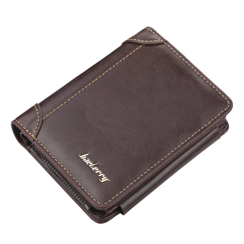 UrbanVault – Vintage PU Leather Men’s Wallet