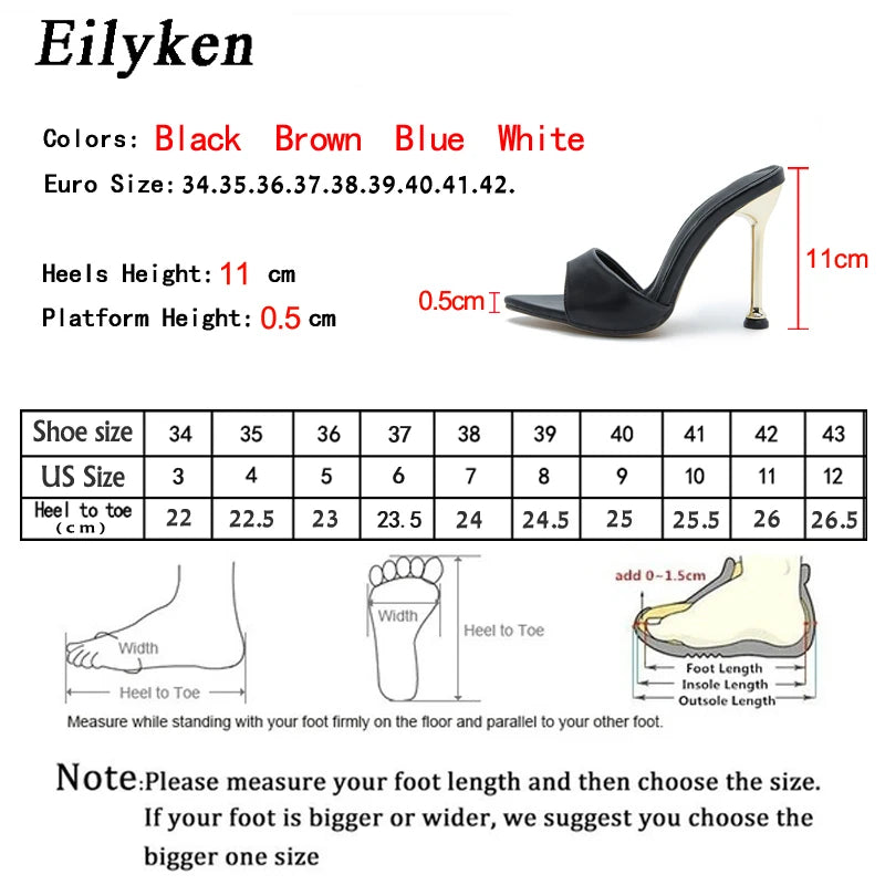 Eilyken Twist – Pointed Toe Mule Heels