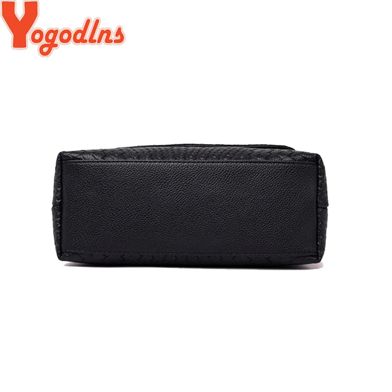 Yogodlns Soft PU Flap Crossbody Bag