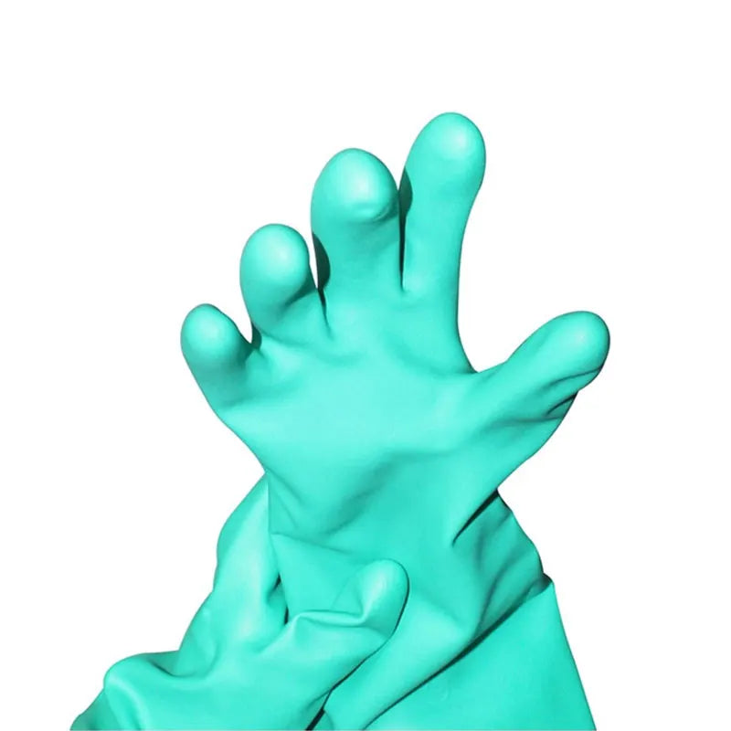 Nitrile Gloves – Waterproof Chemical-Resistant Cleaning Gloves