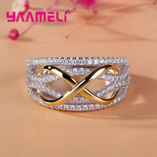 EternaLove – 925 Sterling Silver Infinity Promise Ring