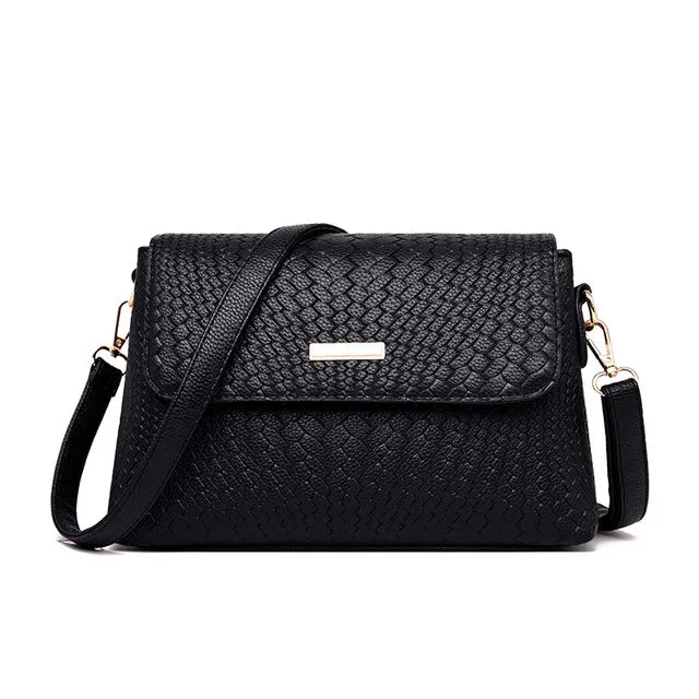 Yogodlns Soft PU Flap Crossbody Bag