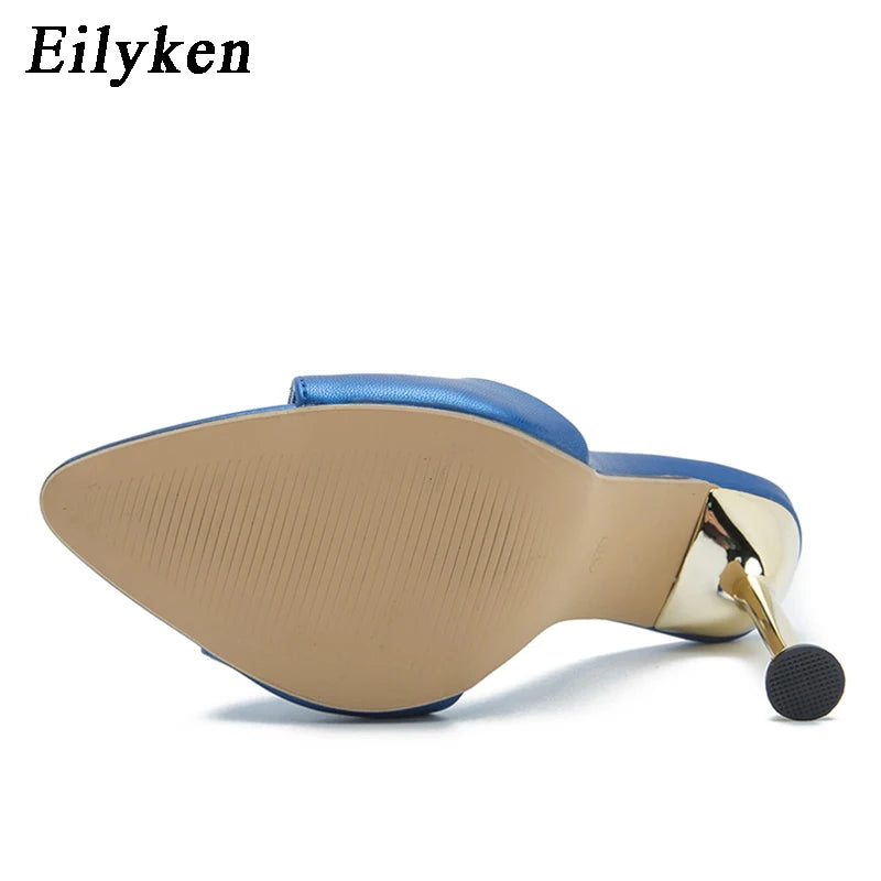 Eilyken Twist – Pointed Toe Mule Heels