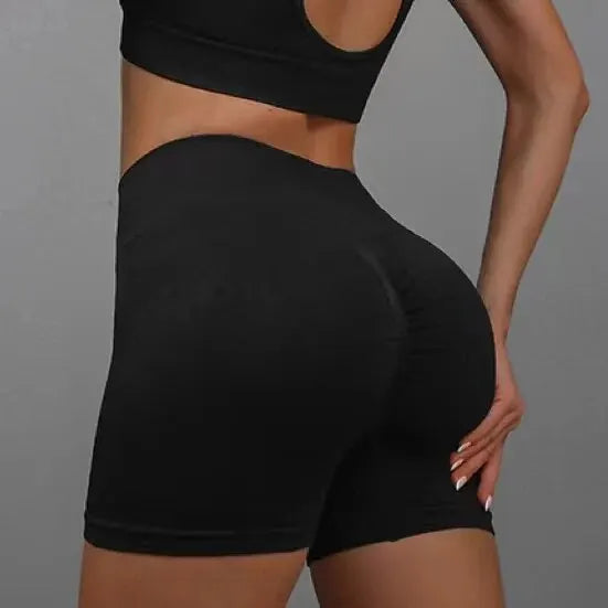SculptFit – Women's High-Waist Butt-Lifting Yoga Shorts