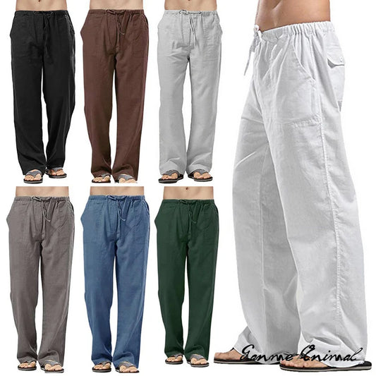 AirLoom – Men's Wide-Leg Linen Pants