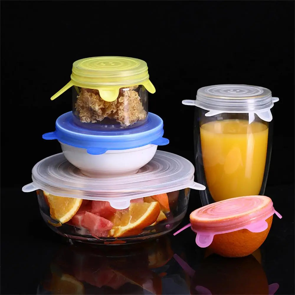 Silicone Lids – Reusable Stretch Covers for Bowls & Pots