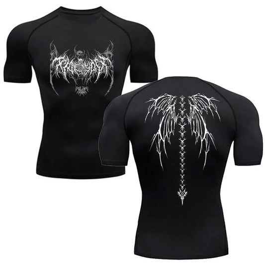 BoneFlex – Y2K Compression Gym Tee