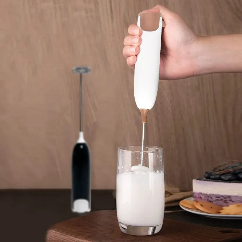 Milk Frother – Handheld Drink Foamer & Whisk
