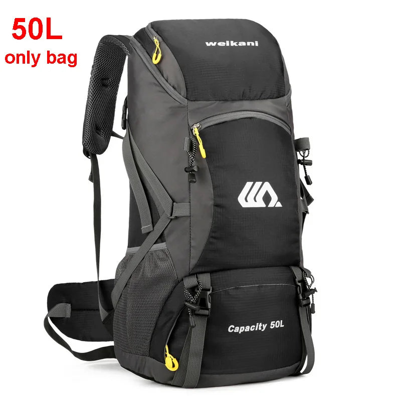 50L Waterproof Travel Backpack – Hiking & Camping Rucksack for Men