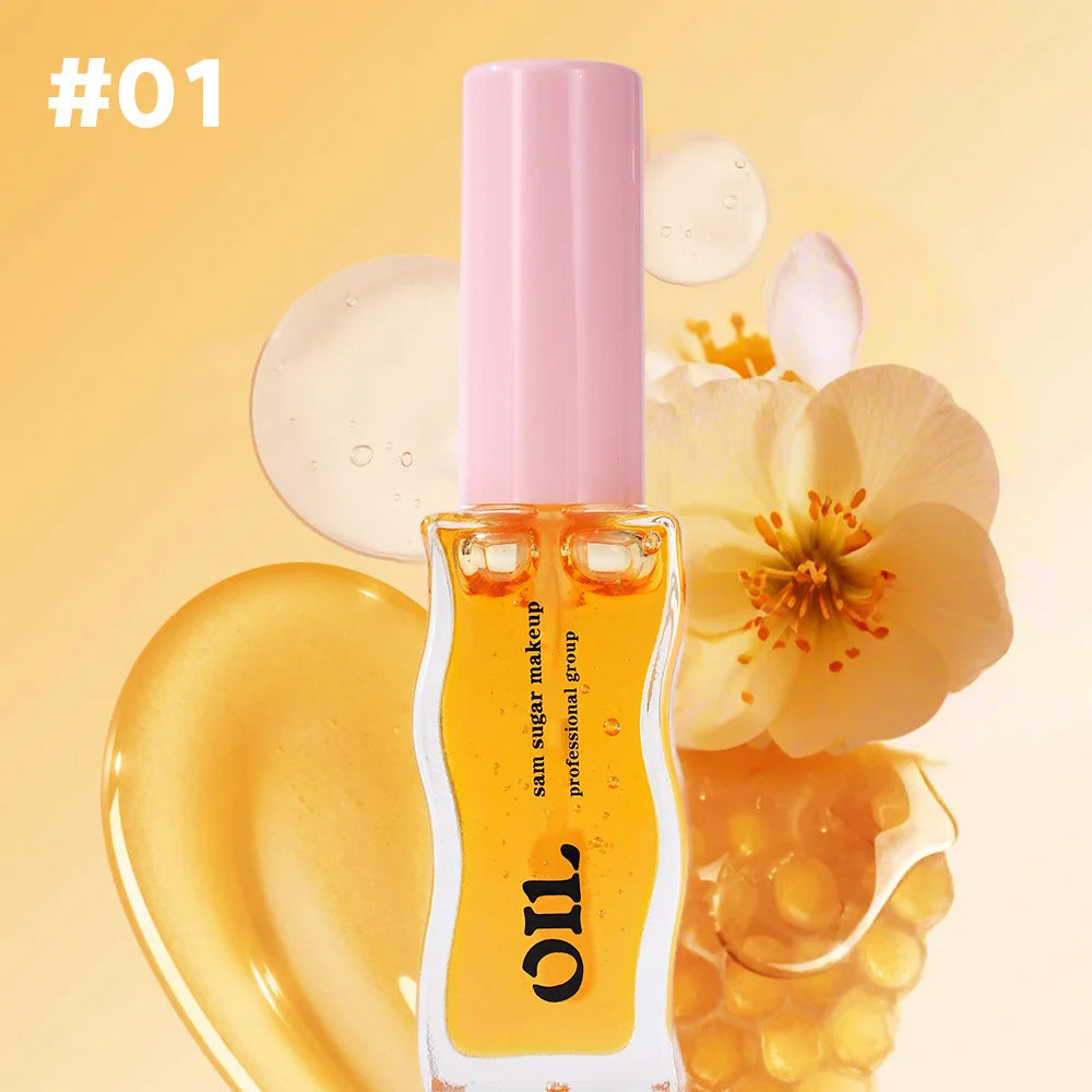 HoneyGloss – Fruity Lip Oil Tint for Plump & Hydrated Lips