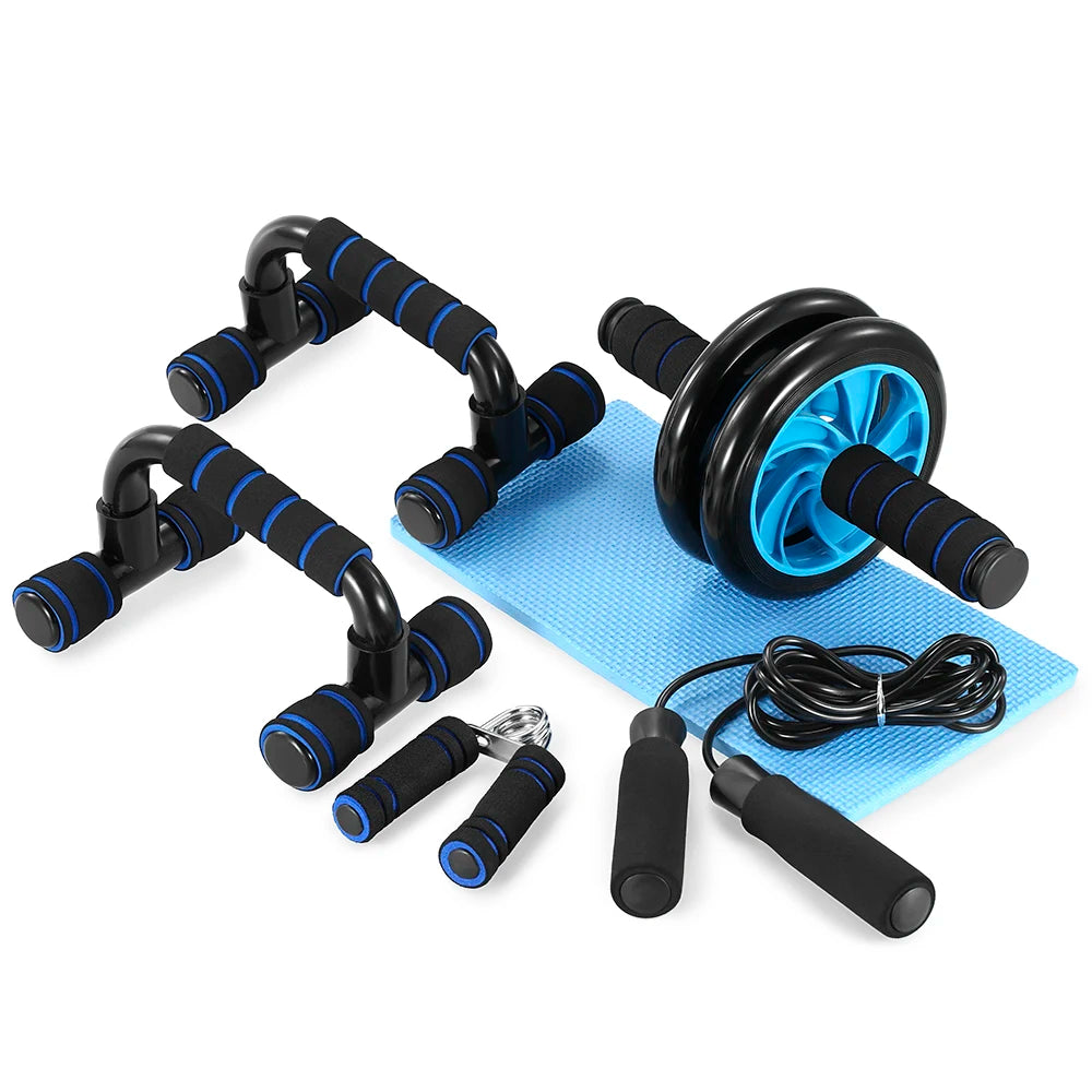 5-in-1 Ab Wheel Fitness Set – Home Workout & Core Training Kit