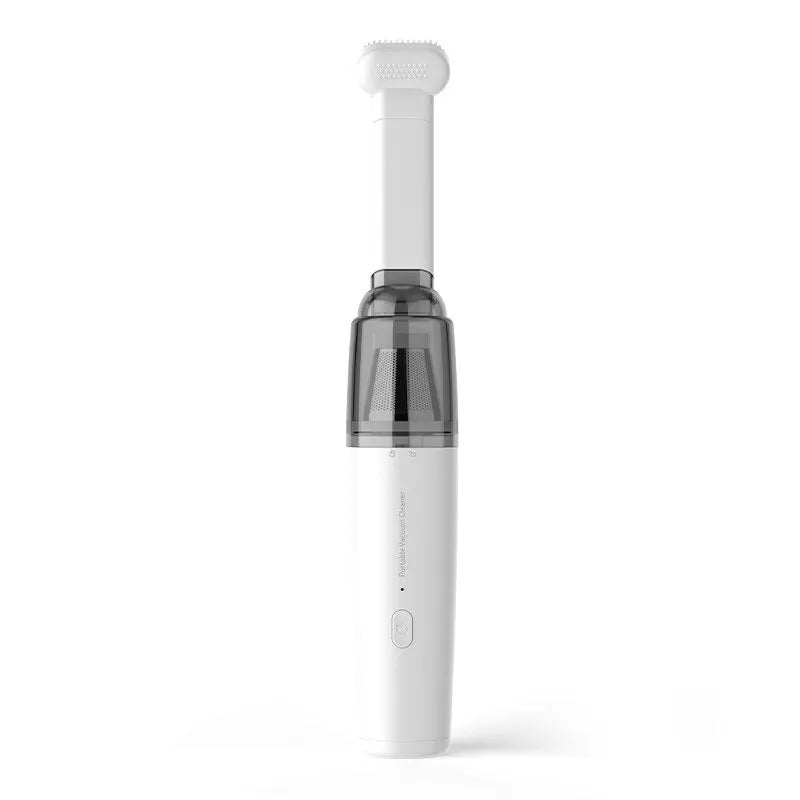 Mini Handheld Car Vacuum Cleaner – Rechargeable with Powerful Suction for Car & Home