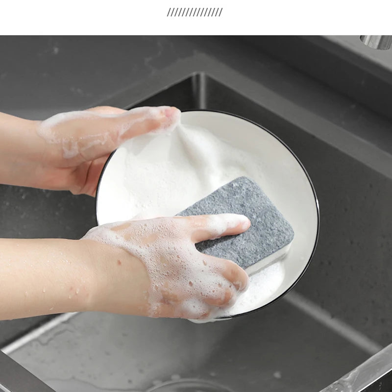 Cleaning Sponge – Double-Sided Scrub Pads for Kitchen (5–20pcs)