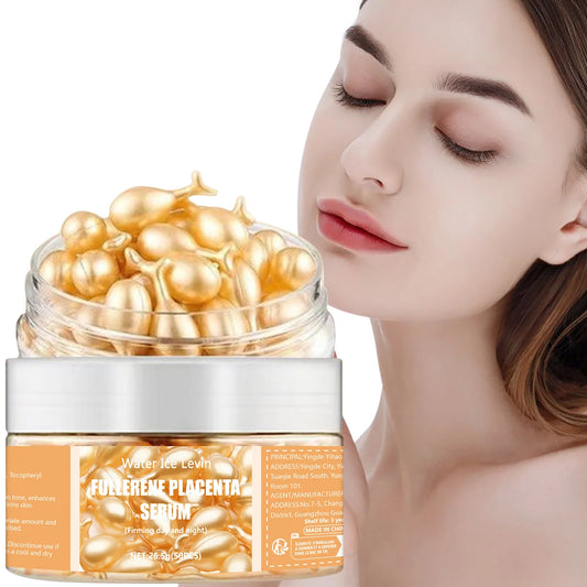 GlowCaps 50 – Collagen & Hyaluronic Acid Face Serum Capsules