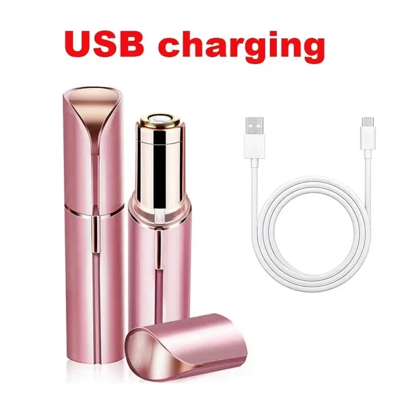 Lipstick-Style Painless Facial Hair Remover for Women