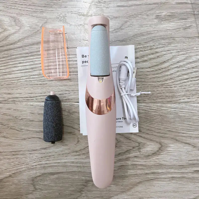 Rechargeable Electric Callus Remover – Cordless Foot File for Smooth Heels