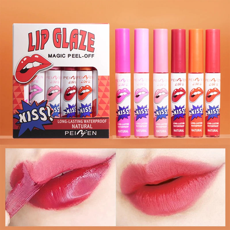 Tear-Off Lip Gloss – Long-Lasting, No-Fade, No-Transfer Lip Tint